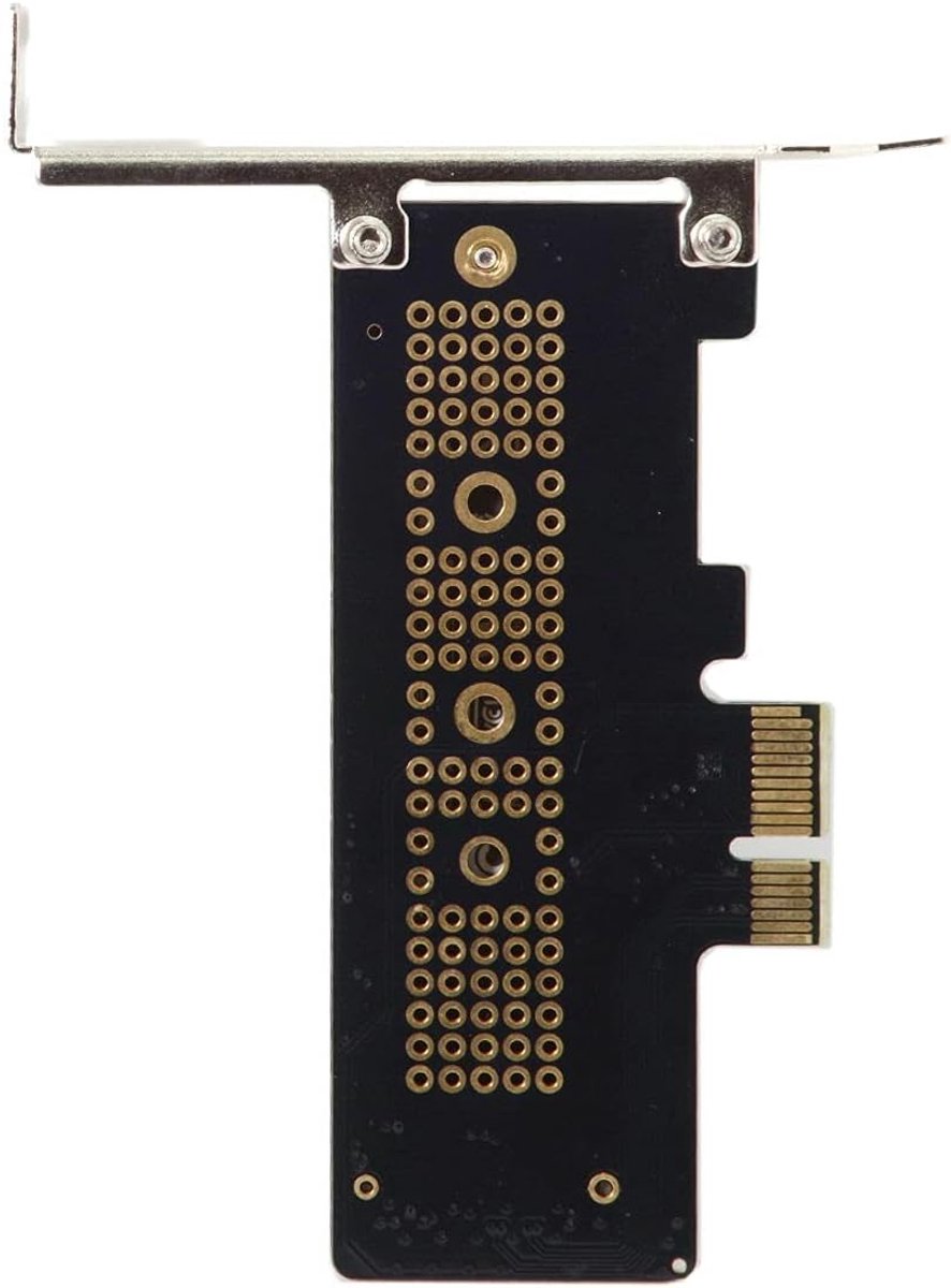 Low Profile PCI-E 3.0 x1 Lane to M.2 NGFF M-Key SSD Nvme AHCI PCI Express Adapter Card - ShopVlot
