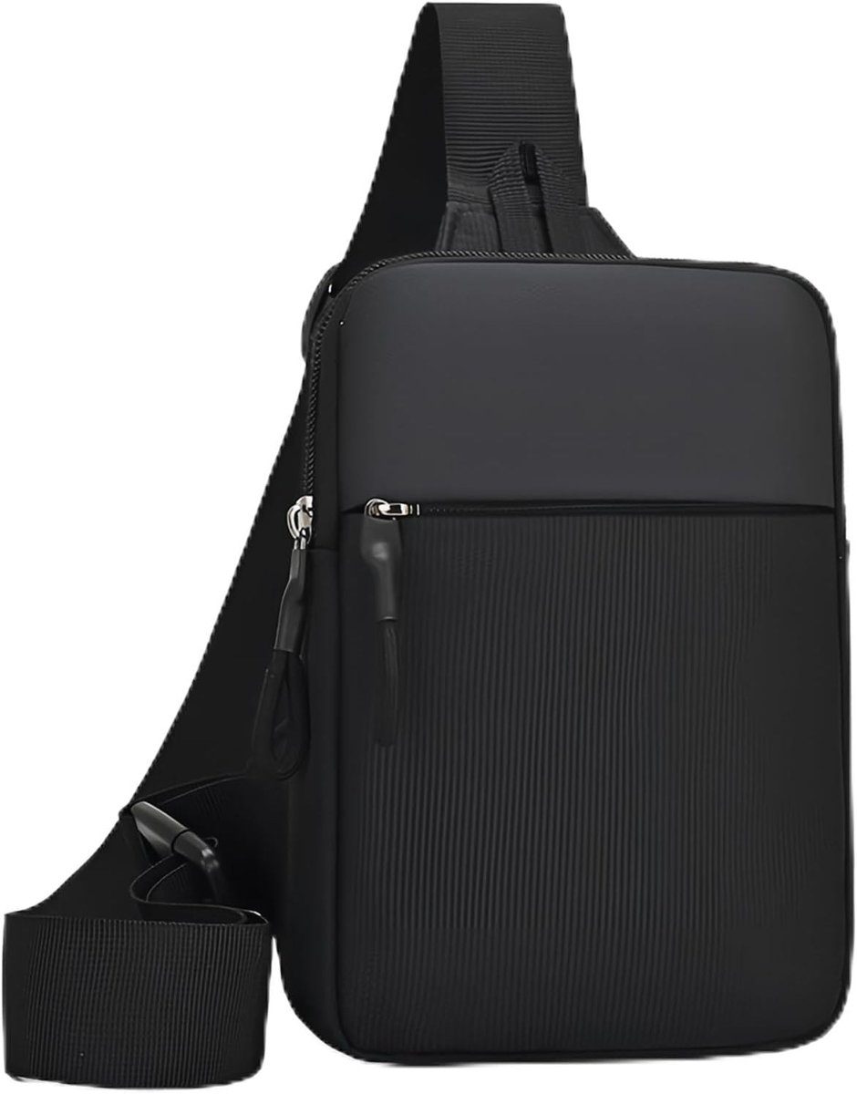 Borsttas voor heren en dames - waterdicht nylon - schoudertas - ideaal voor wandelen - ShopVlot