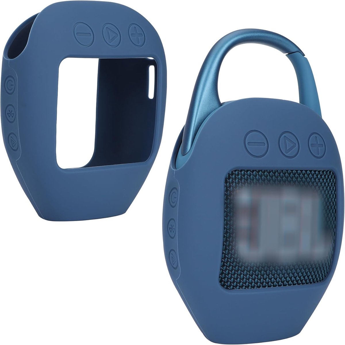 Lebakort Silicone Case Compatible with JBL Clip 5 Portable Bluetooth Wireless Speaker (Blue Silicone Case) - ShopVlot