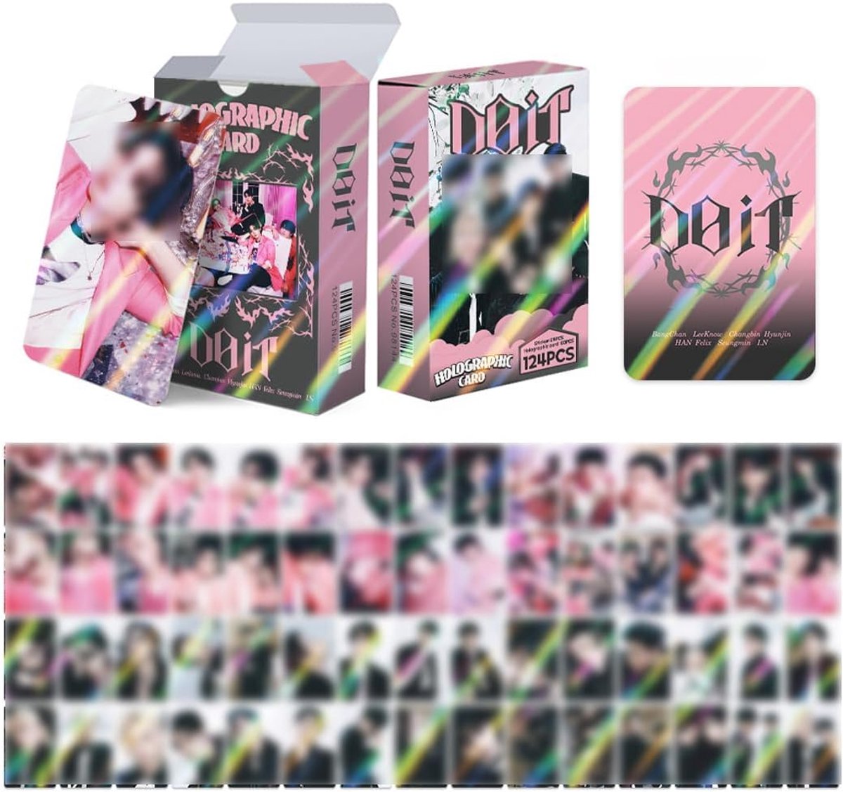 Postcards 124 stuks - K-Pop idol kaarten - fanpostkaarten - perfect voor verzamelaars - ShopVlot