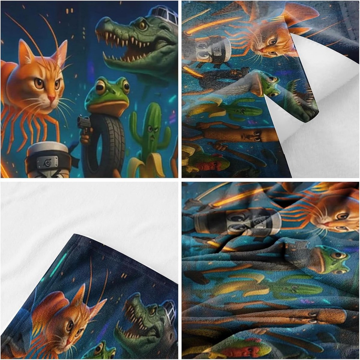 Knuffeldeken 130×150 cm - Flanellen deken - Zacht en ademend - Perfect voor op de bank - ShopVlot
