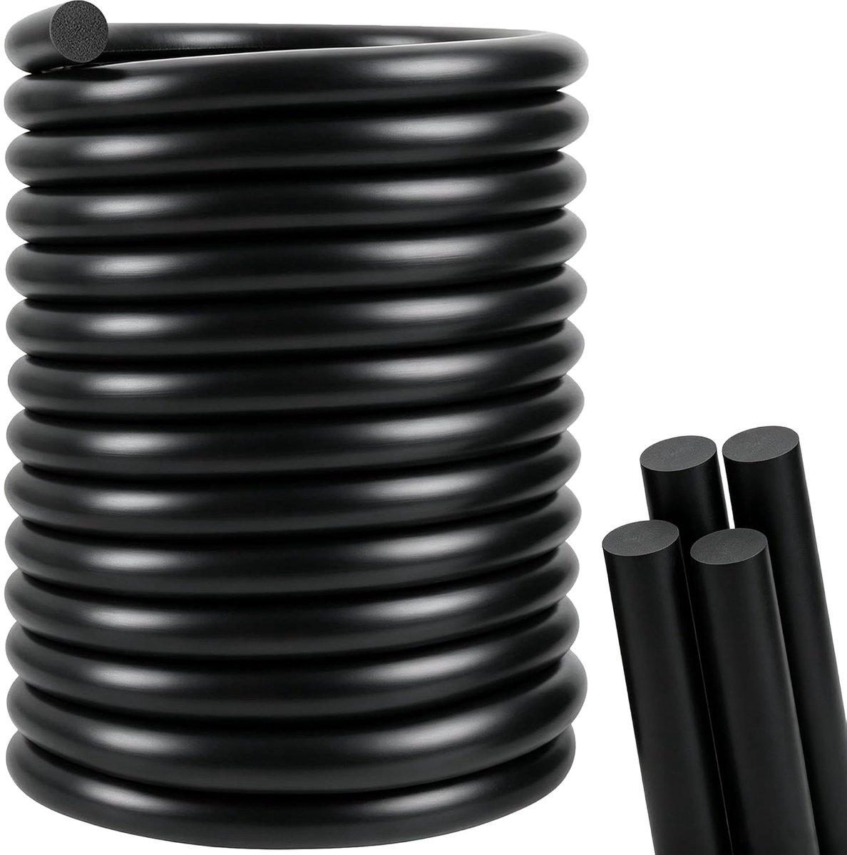 Afdichtingstape 4 mm - 5 meter vulband met EPDM - voegafdichting voor beton - ideaal voor spleetafdichting - ShopVlot