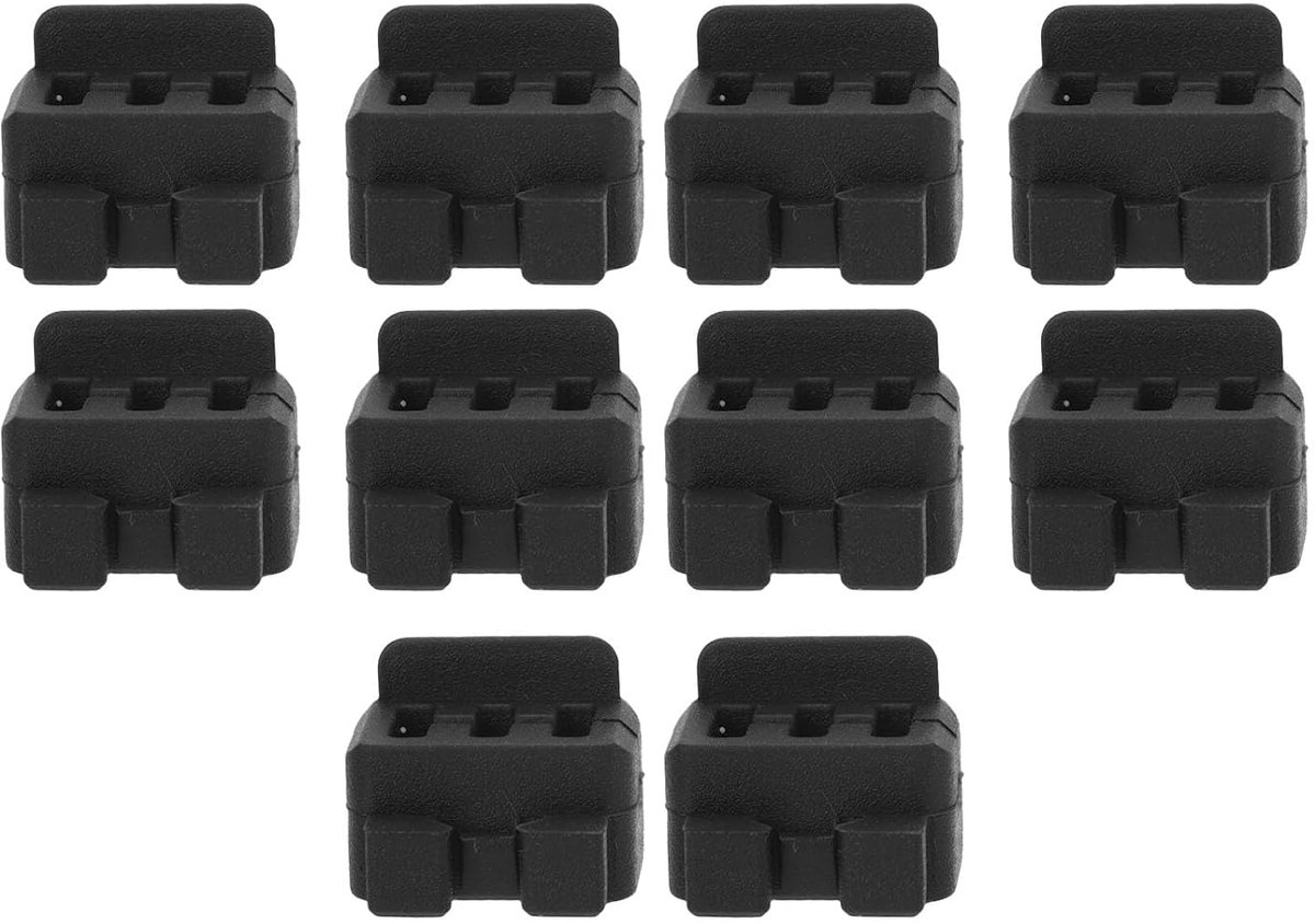 3D printer nozzle scrubber set van 10 - siliconen wipers - hoge temperatuur bestendig - eenvoudig onderhoud - ShopVlot