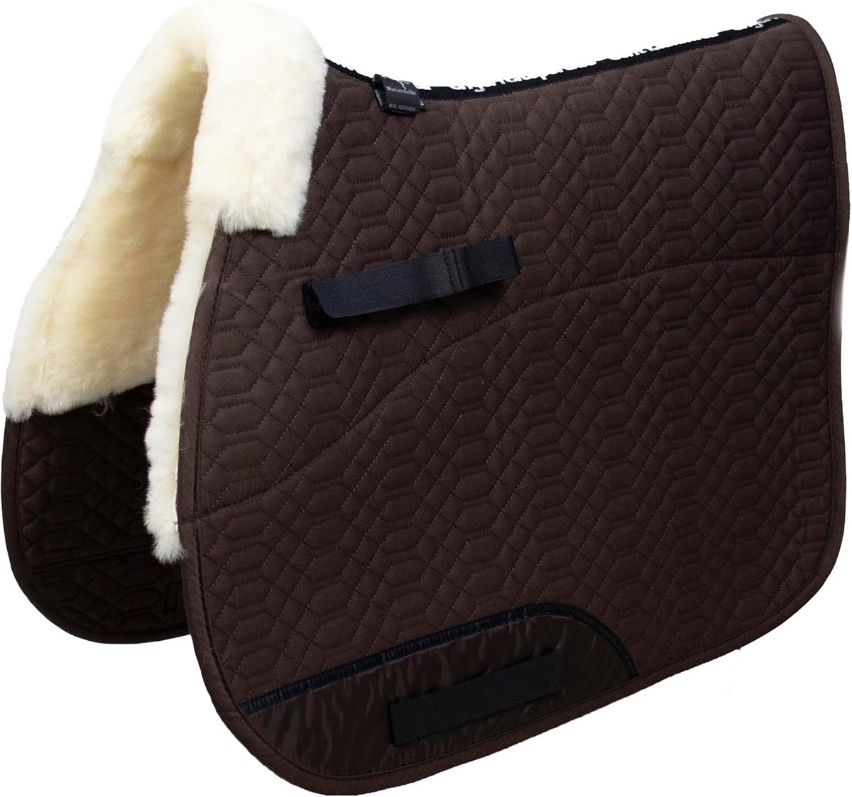 Angel riding lambskin schabrak fabric moccabraun (Schabra 1) colourful: can be combined with 12 lambskin colours! - ShopVlot