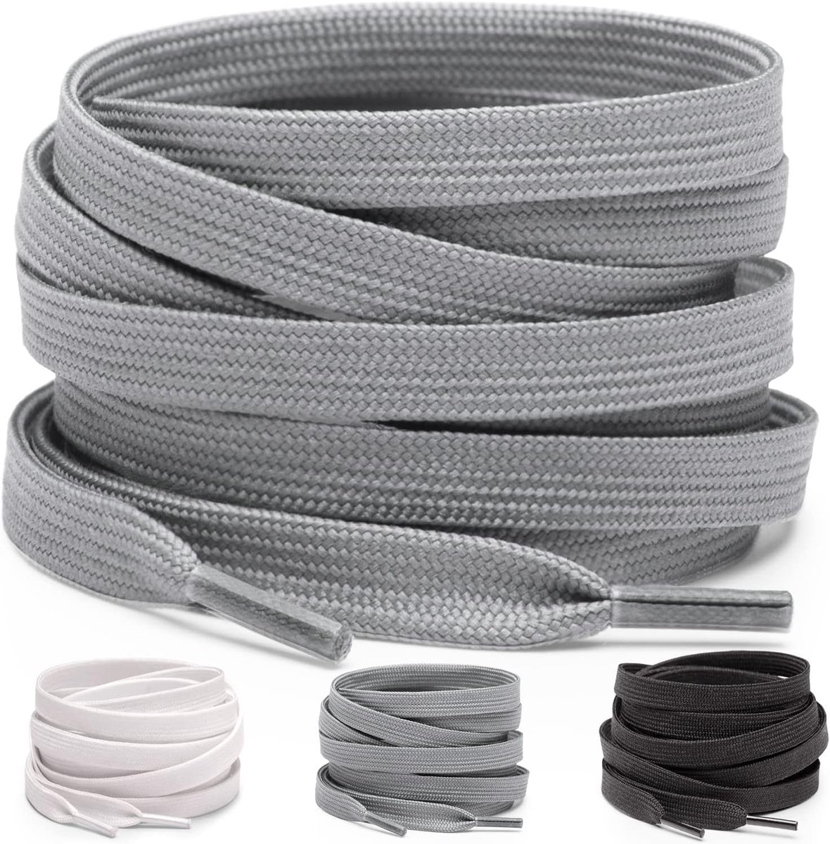 Miscly Flat Shoelaces - 3 Pair - ShopVlot
