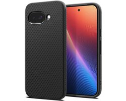 Spigen Liquid Air Hoesje Geschikt voor Google Pixel 9a - Back Cover Flexibel TPU Zwart