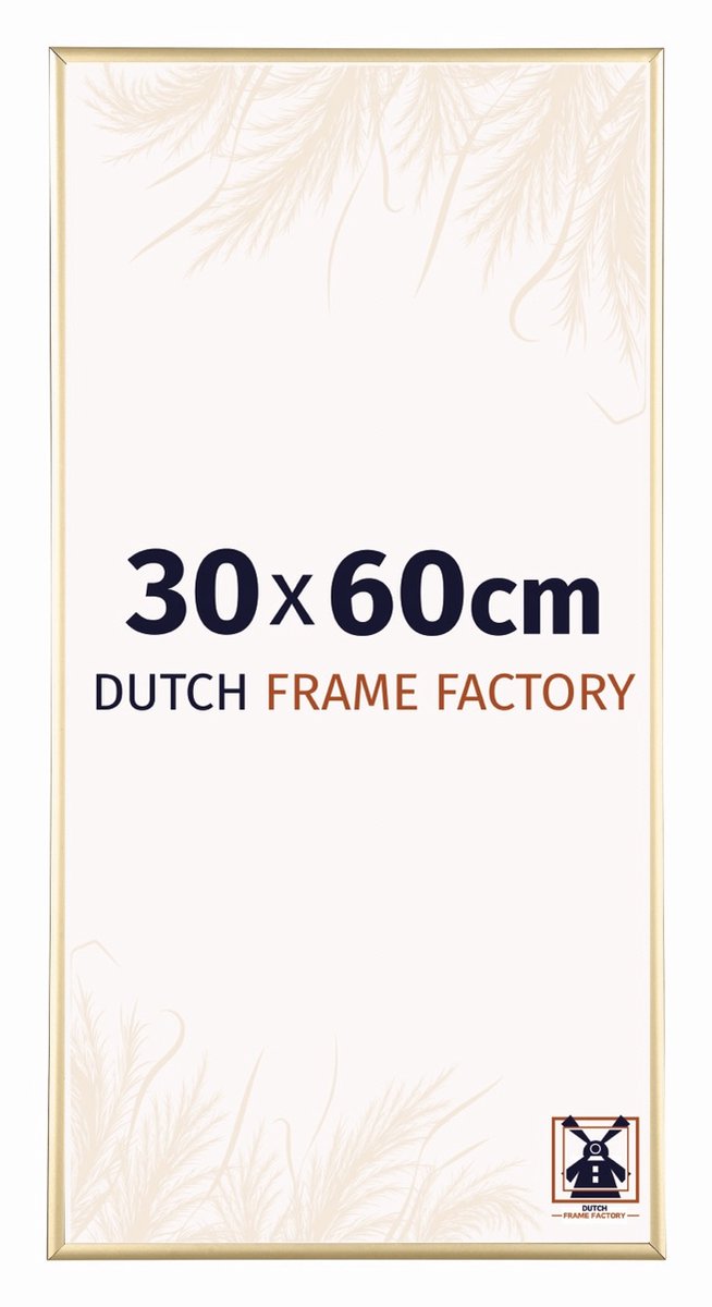 Dutch Frame Factory Fotolijst 30x60 cm - Aluminium - Goud - Kampen