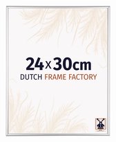 Fotolijst 24x30 cm - Aluminium - Zilver Hoogglans - Kampen