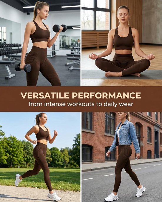 Dames 3D Compressie Broek voor Anti-Cellulite met Hoge Taille voor Yoga en Fitness, Lange Sportbroek, 1 Stuk — afbeelding 5