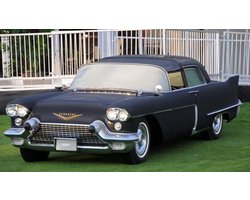 Modelauto Cadillac Eldorado Brougham Town car concept XP48 closed 1956 black - Schaal 1:43