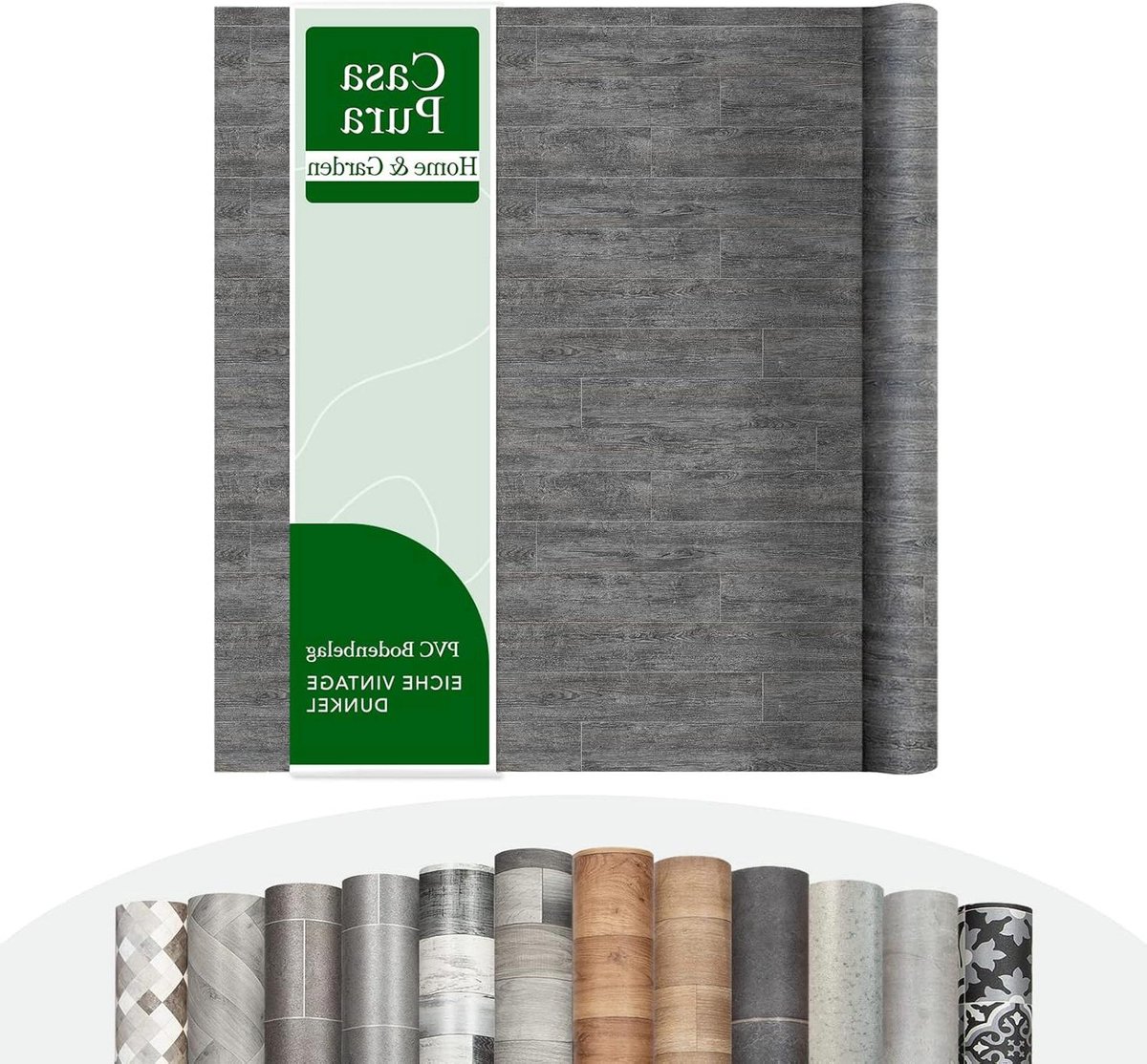 Vinylvloer op rol - PVC vloerbedekking - Woonkamer en keuken - Realistisch houtlook - 100