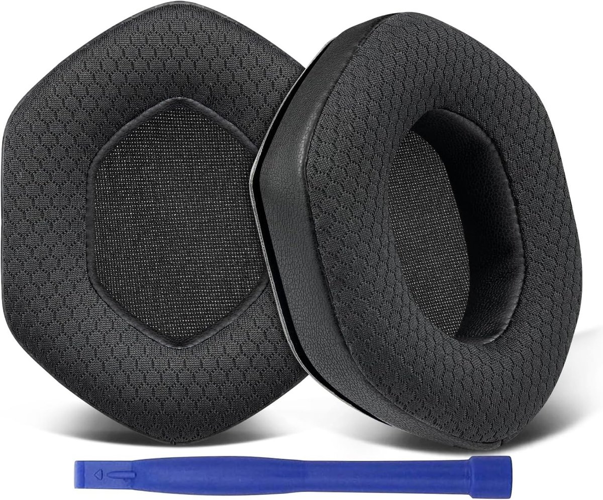 Vervangende oorkussens voor V-Moda Crossfade en M-100 hoofdtelefoons, duurzame mesh stof en hoogwaardig schuim voor optimaal comfort en geluidsisolatie