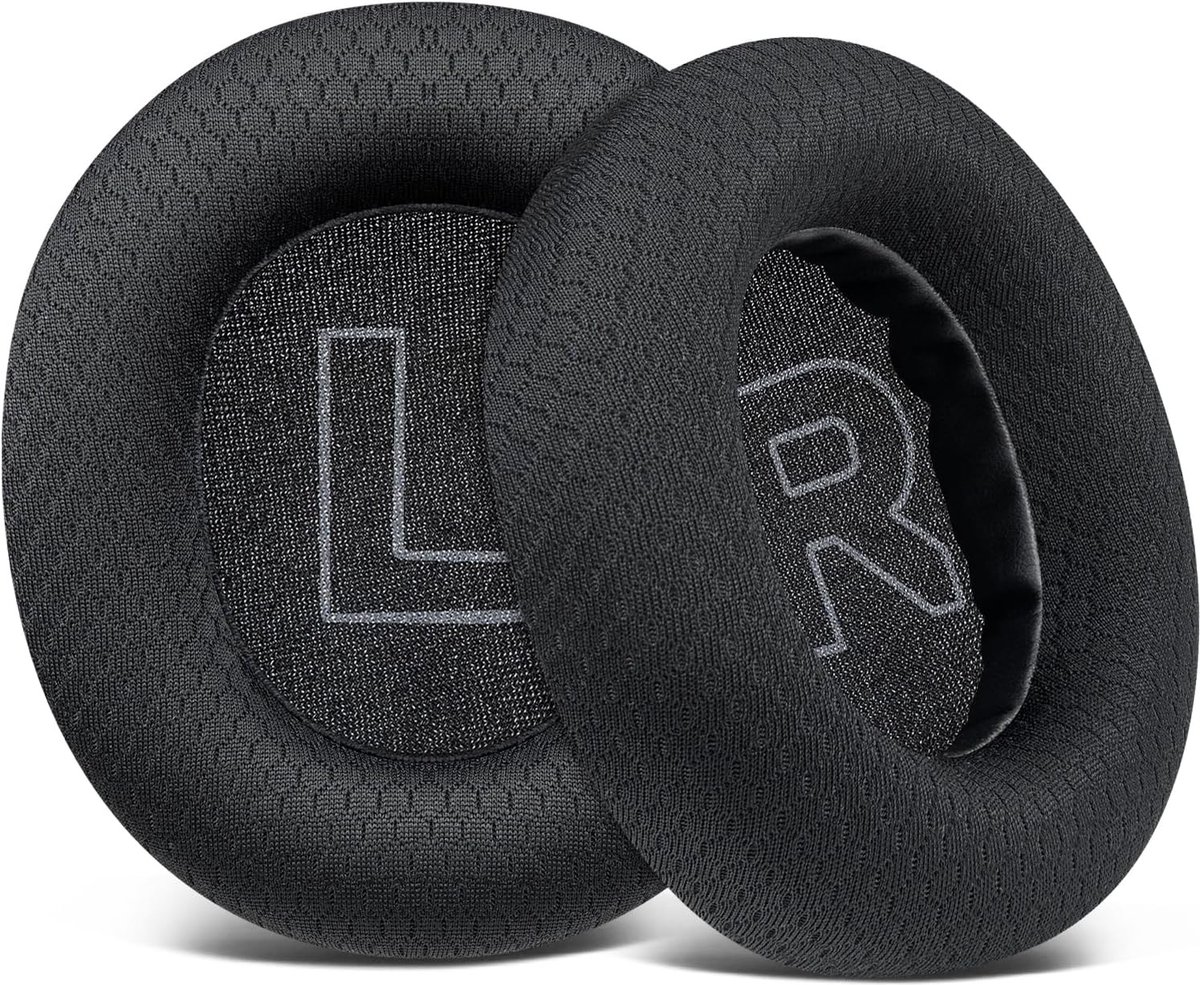 Mesh Oorkussens voor Steelseries Arctis Nova Pro en andere modellen, Geluidsisolatie en Comfort - Wit