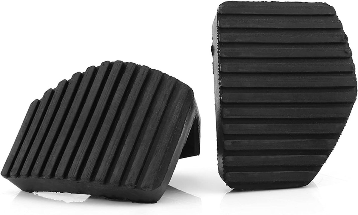 Rubberen Clutch en Rempedaal Cover voor Auto's - Geschikt voor 1007, 207, 208, 301, C3, C4, C5, C6, C8 - Duurzaam en Antislip Design