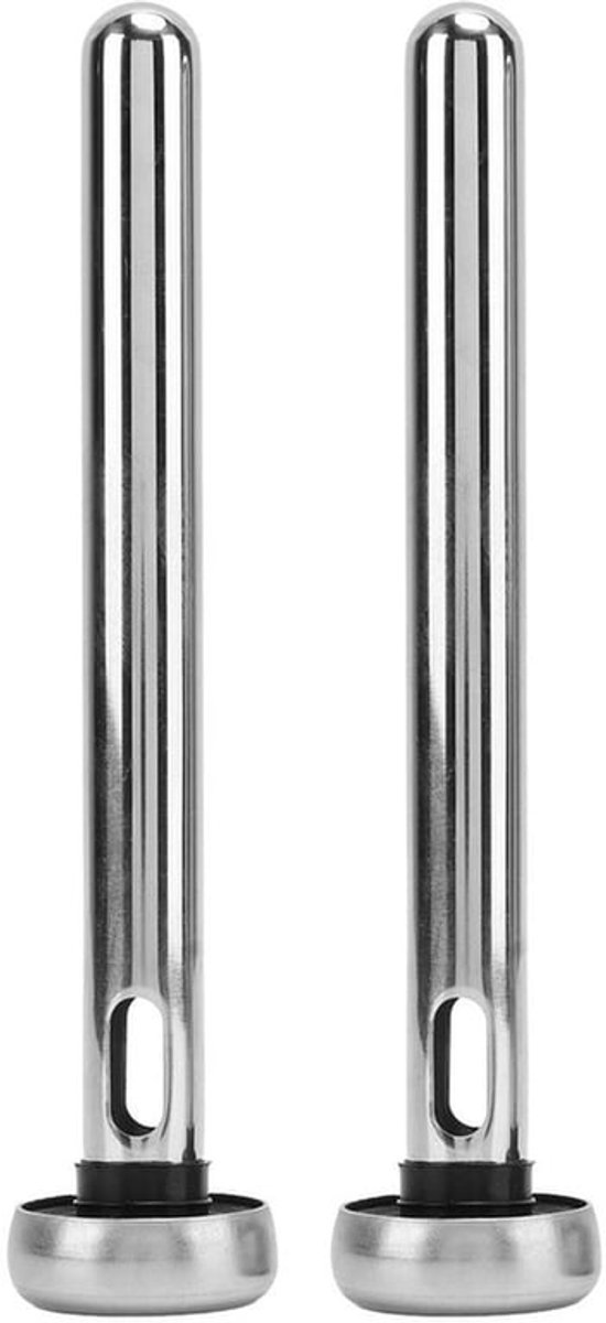 Drankkoelersticks, 2 stuks bierkoelersticks van roestvrij staal, drankkoelersticks voor thuis