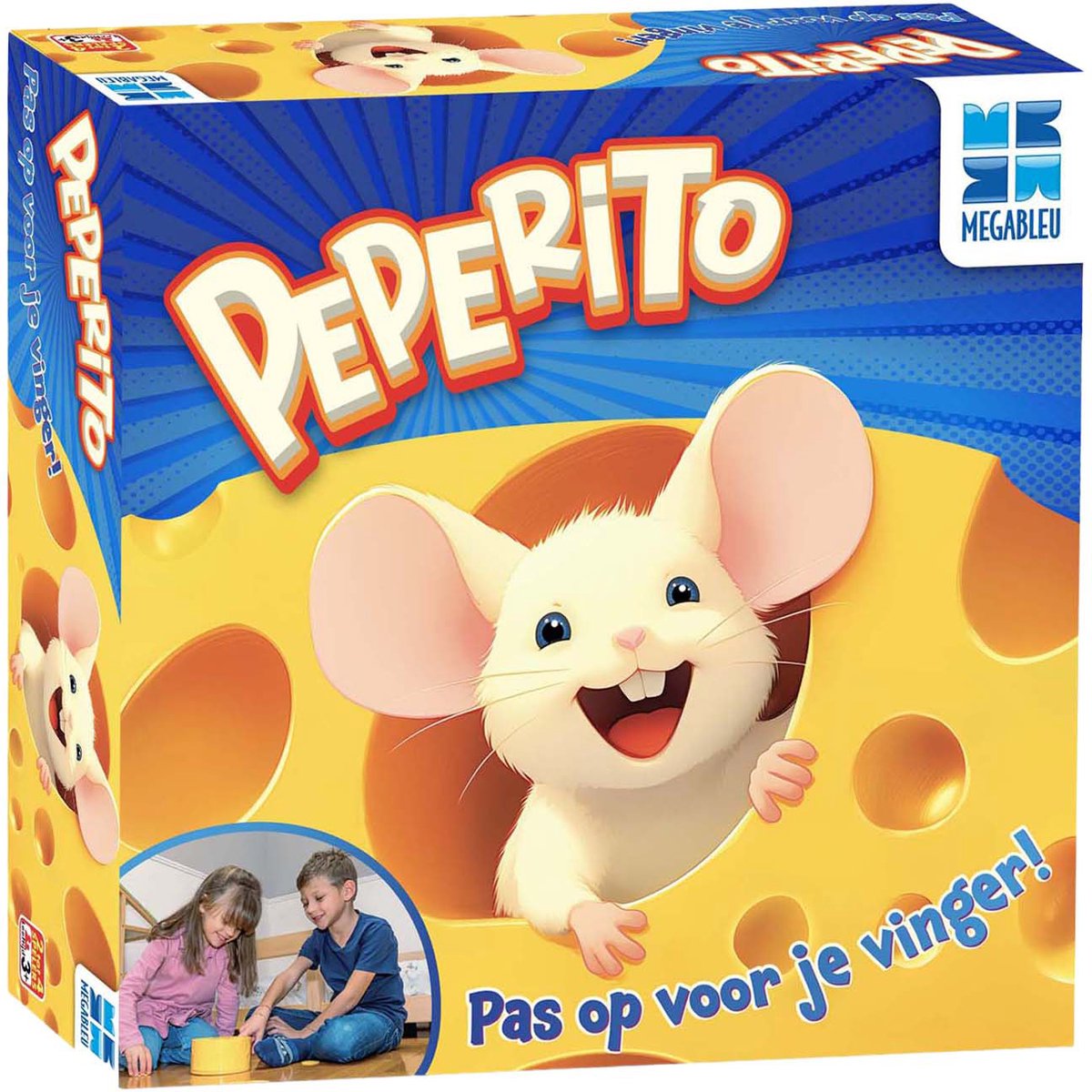 Megableu Peperito - Grappig & Spannend Kinderspel - Bordspel voor Kinderen - Vanaf 3 Jaar - 2-4 Spelers - Perfect als Verjaardagscadeau — afbeelding 2