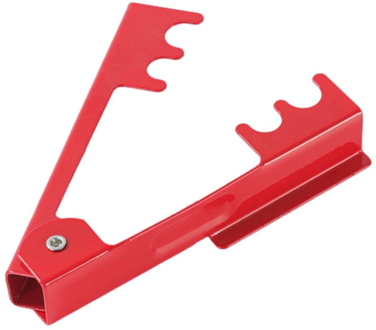 QTTVBTNA -Doornverwijderaar - Rozentang - Tuingereedschap - Rood, metaal, 14 cm, lichtgewicht, draagbaar - Verwijdert snel doornen en bladeren - Eenvoudig te gebruiken, herbruikbaar - Voor rozen snoeien en tuinieren