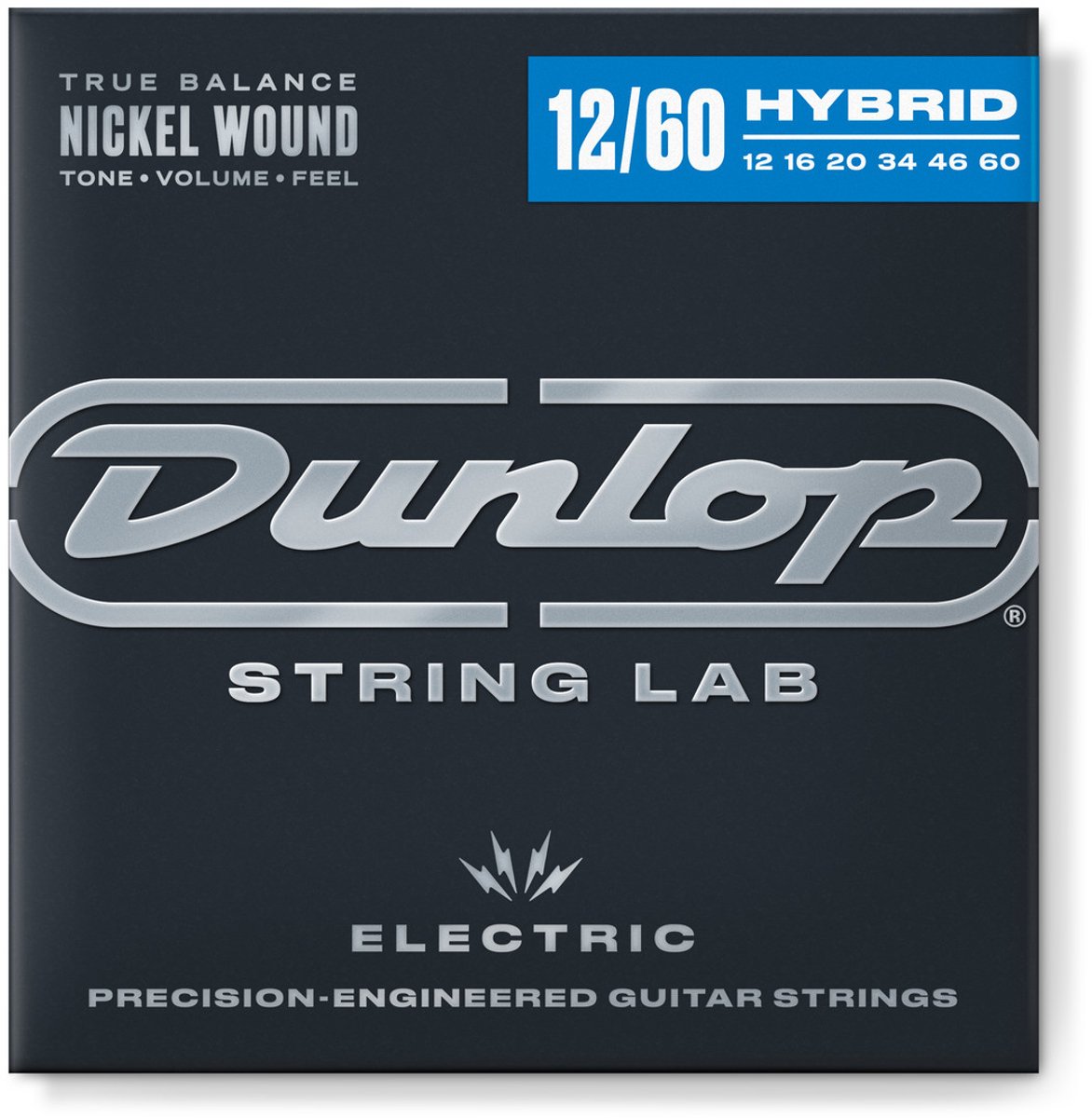 Jim Dunlop Nickel Plated Steel - Gitaarsnaren - Elektrische Gitaar - 12-60 - Nickel Plated Steel