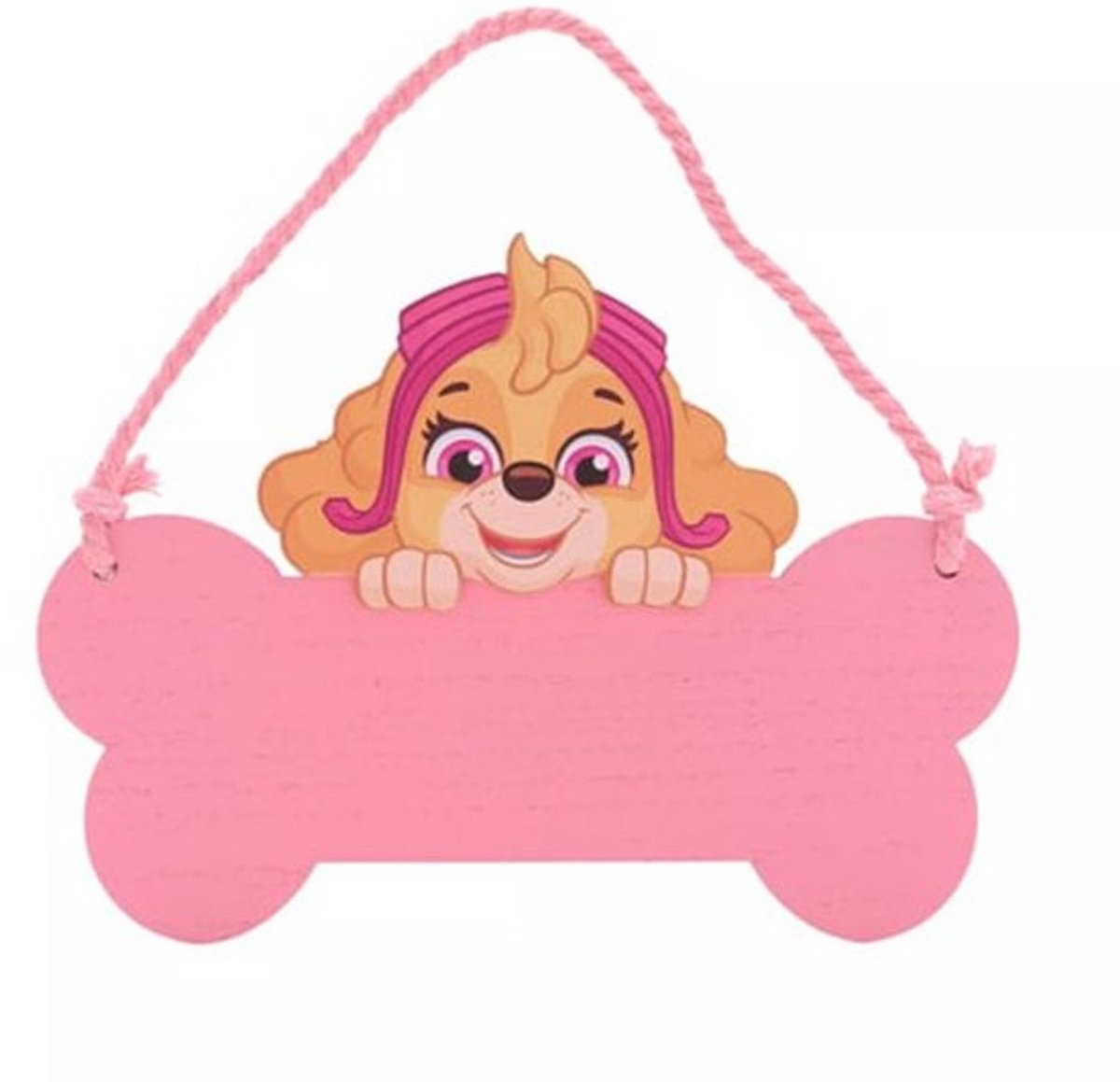 Paw Patrol 'Sky' hanger - Personaliseerbaar - Deurhanger