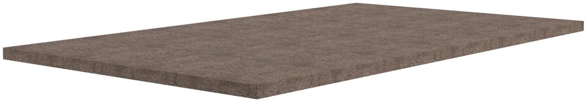 Wasophoogte® Aanrechtblad - 710(D)*1220(B)*25(H) mm - Greige - Hoogwaardige kwaliteit - Gefineerde zijkanten