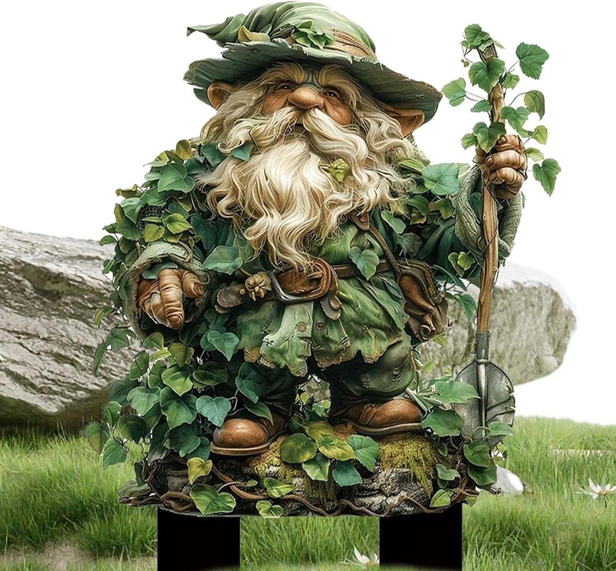 Decoratiestaven Tuin - Grondstekers Acryl - Tuin Aankleden - Speels Ontwerp - 10x10x10 mm - C