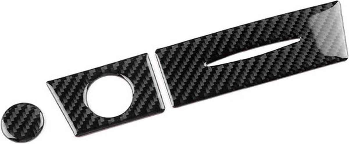 Accessoires voor Mercedes-Benz SLK 2004-2010 - Koolstofvezel AC Bedieningspaneel Frame en Opbergvak Sticker, Auto Onderdelen en Cadeau Ideeën