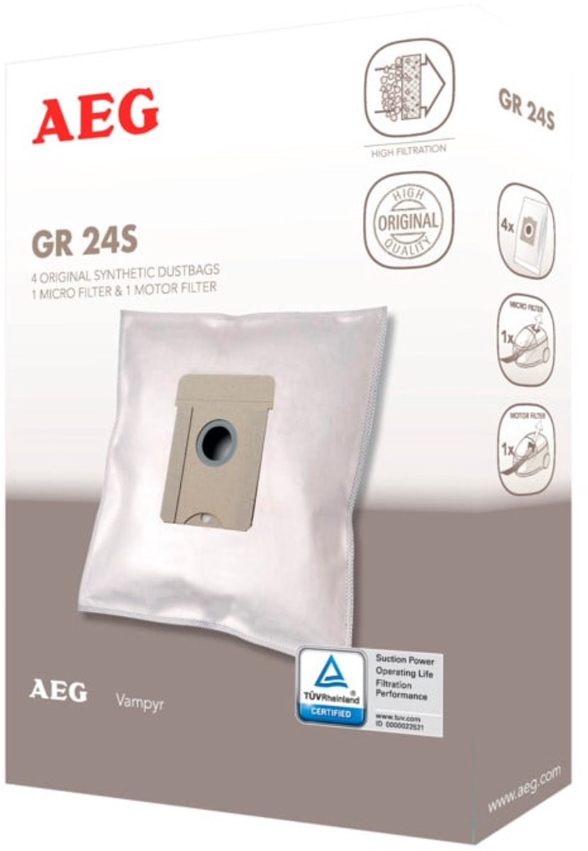 Aeg STOFZUIGERZAK ORIG GR24/26 VAMPYR 8000 5+1+1 TRIPEL - 9002565415
