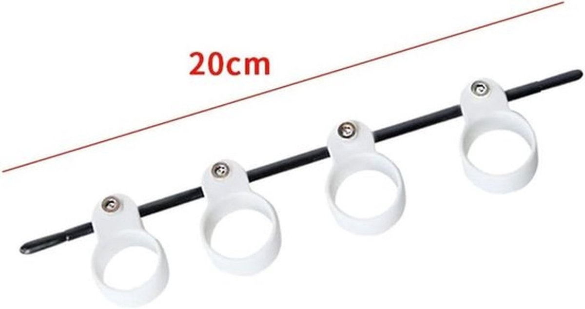 Vingertrainer Verstelbaar - Handtrainer - Oefenaccessoires - Gitaartraining - Duurzaam ABS - Ergonomisch Design - Vingerversterker