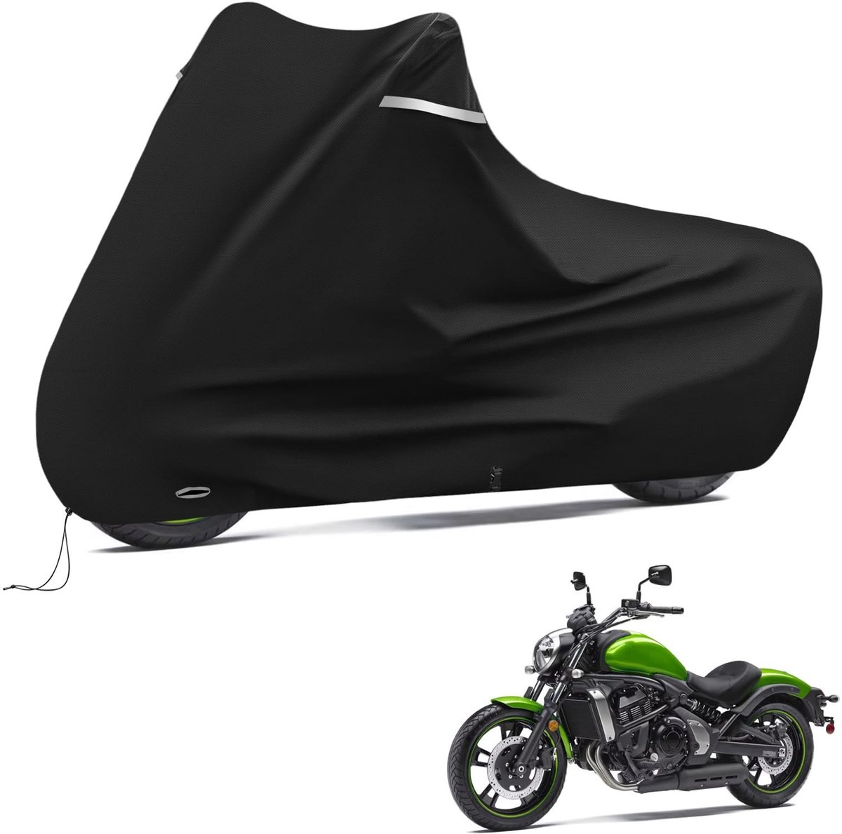 Solidchoice - Waterdichte Motorhoes voor Kawasaki Vulcan S