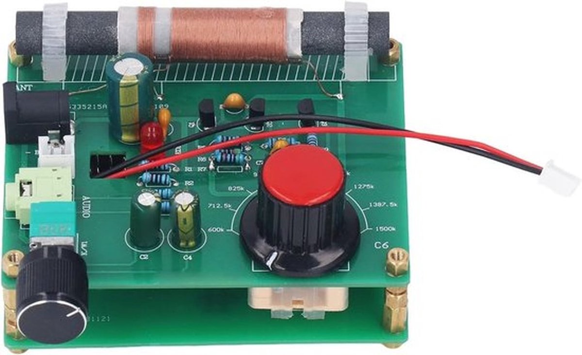 - AM-zender - 600 kHz tot 1500 kHz - Compact en draagbaar - Groene kleur - Ideaal voor audio-overdracht - Geschikt voor hoofdt