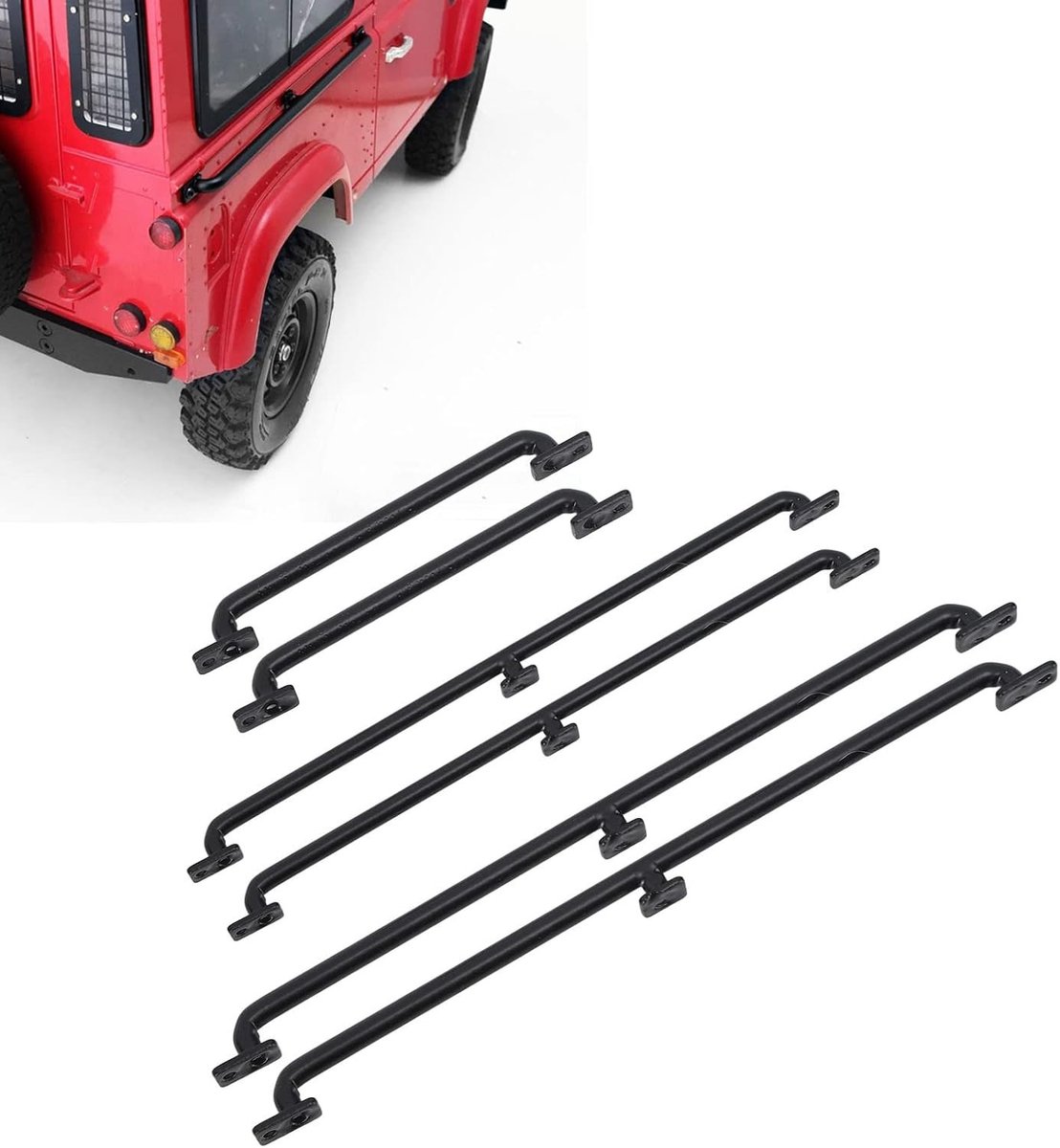 RC Auto Body Accessoires voor Gustrail, Rugged Iron en HSP - Verbeter de Realisme van je Model met 75mm, 135mm en 150mm Onderdelen