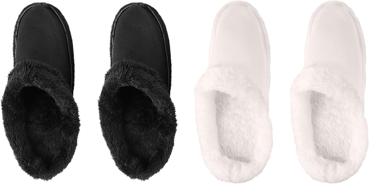 Verwarmde Inlegzolen voor Gatenchoenen, Verwijderbare Voeringen van Bont voor Comfortabele Binnenschoenen en Buitenschoenen (Maat L, 9.5-11.5)