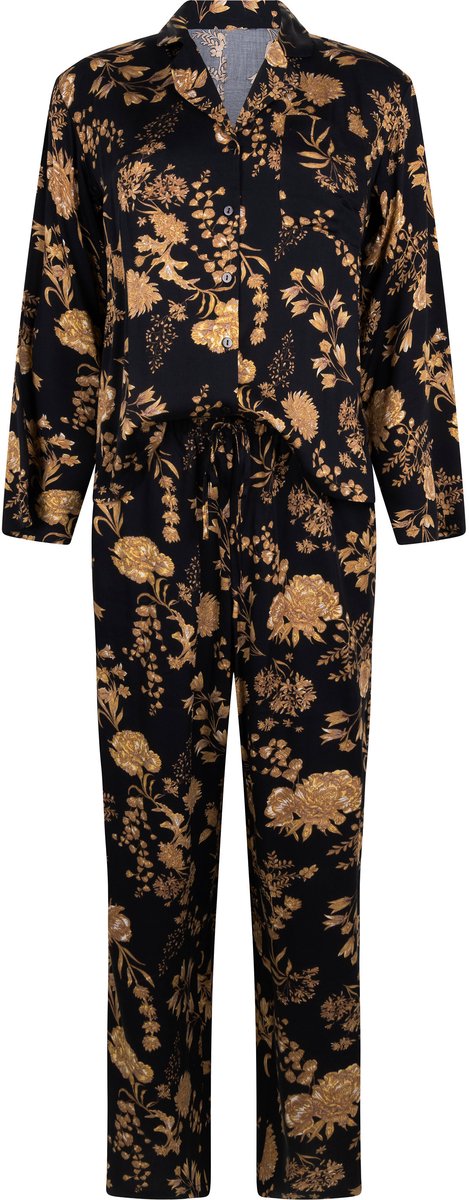 Hunkemöller Jacket Woven Print Zwart