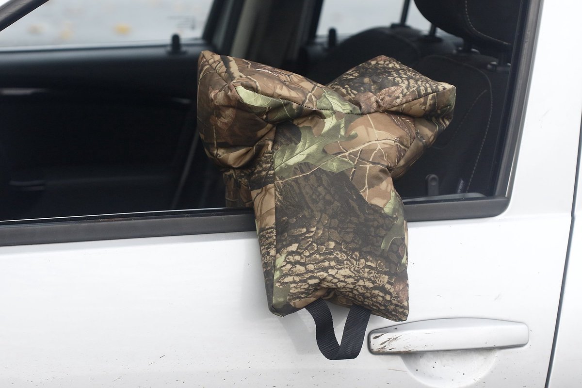 Grappler Camera Bean Bag, bladpatroon, zeer waterdicht, lenshouder voor natuurfotografie vanuit een auto. Deze versie - ShopVlot