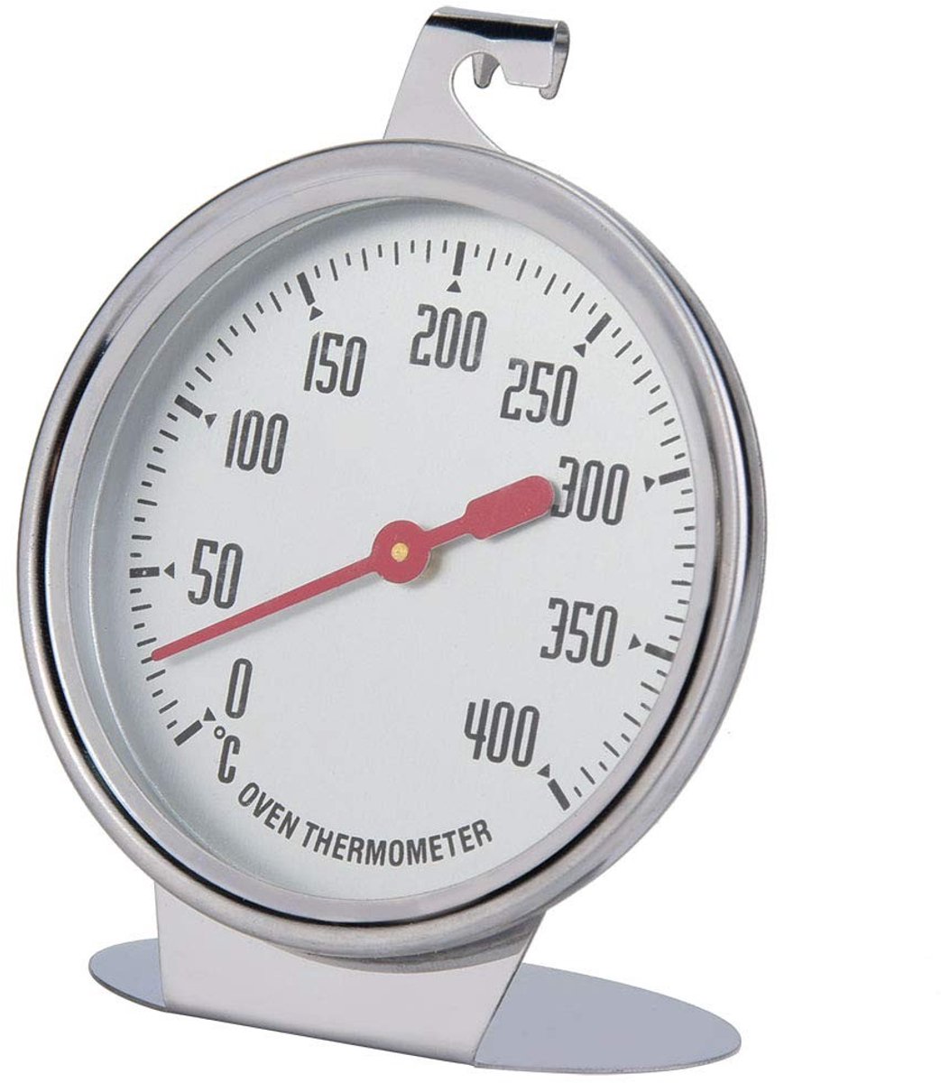 Oventhermometer - RVS - Grote Wijzerplaat - Instant Read Temperatuur Indicator - Voor Keuken en Bakbenodigdheden