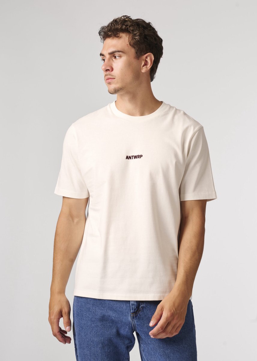 ANTWRP - Heren t-shirt - Maat M - Mannen - Creme -