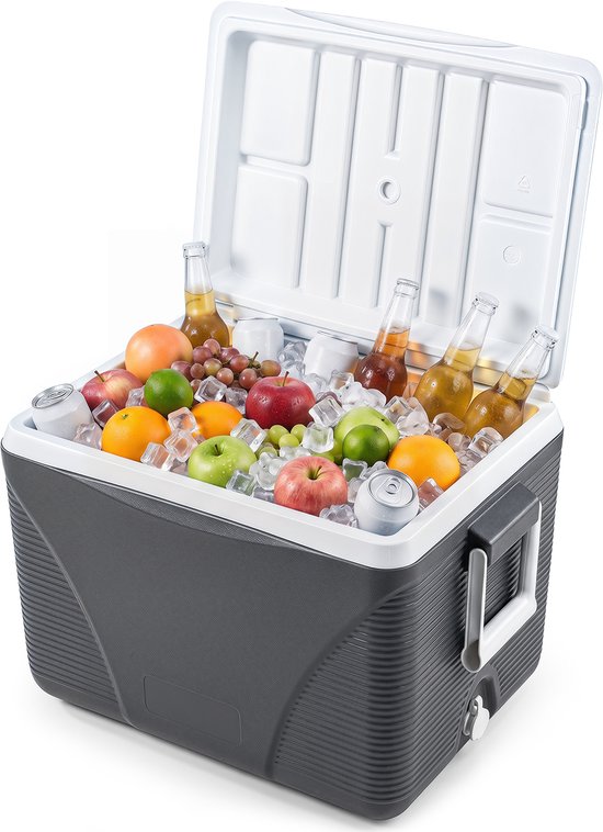 SureDeal® - Koelbox - Thermobox Houdt Inhoud - 56x39x41 cm - Zwart — afbeelding 2