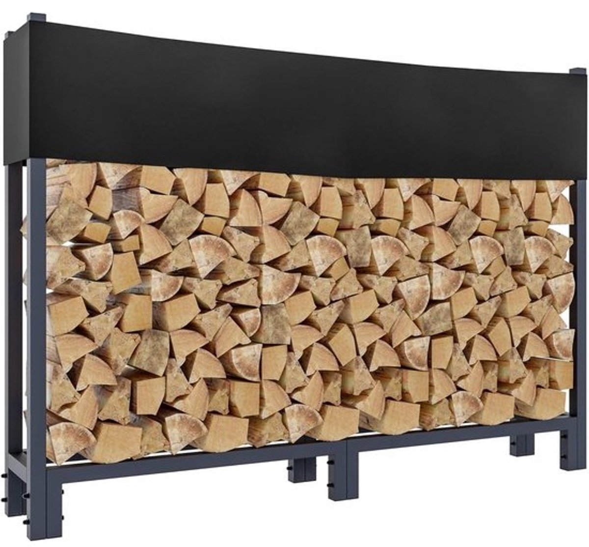 Houthok Buiten - Haardhout Opslag - Houtopslag - opslagaccessoire
