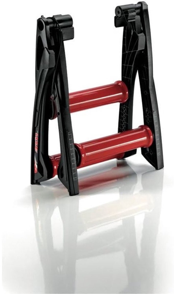 Roller Trainer - Fiets Trainer - Binnen Fietsen - Compact Ontwerp - 69 x 38 x 30.5 cm - Zwart Rood