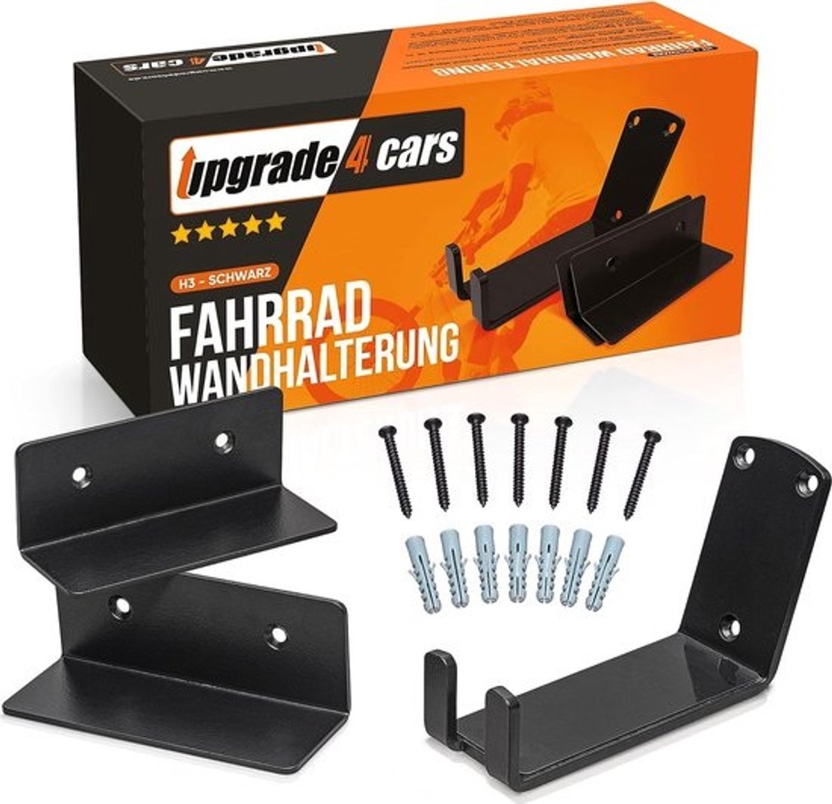 Fiets Wandmontage Horizontaal | Fiets Suspension Opslag Rack voor E-Bikes, MTB, Stadsfietsen