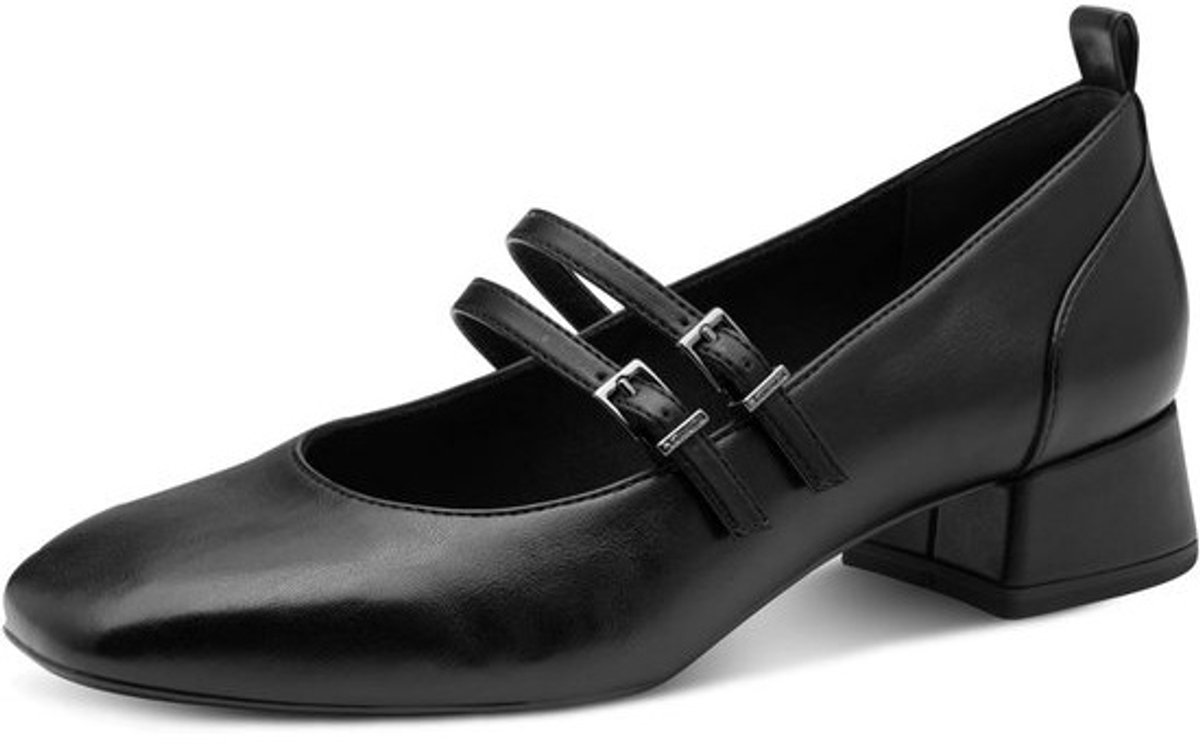 Pumps met hak en sierband