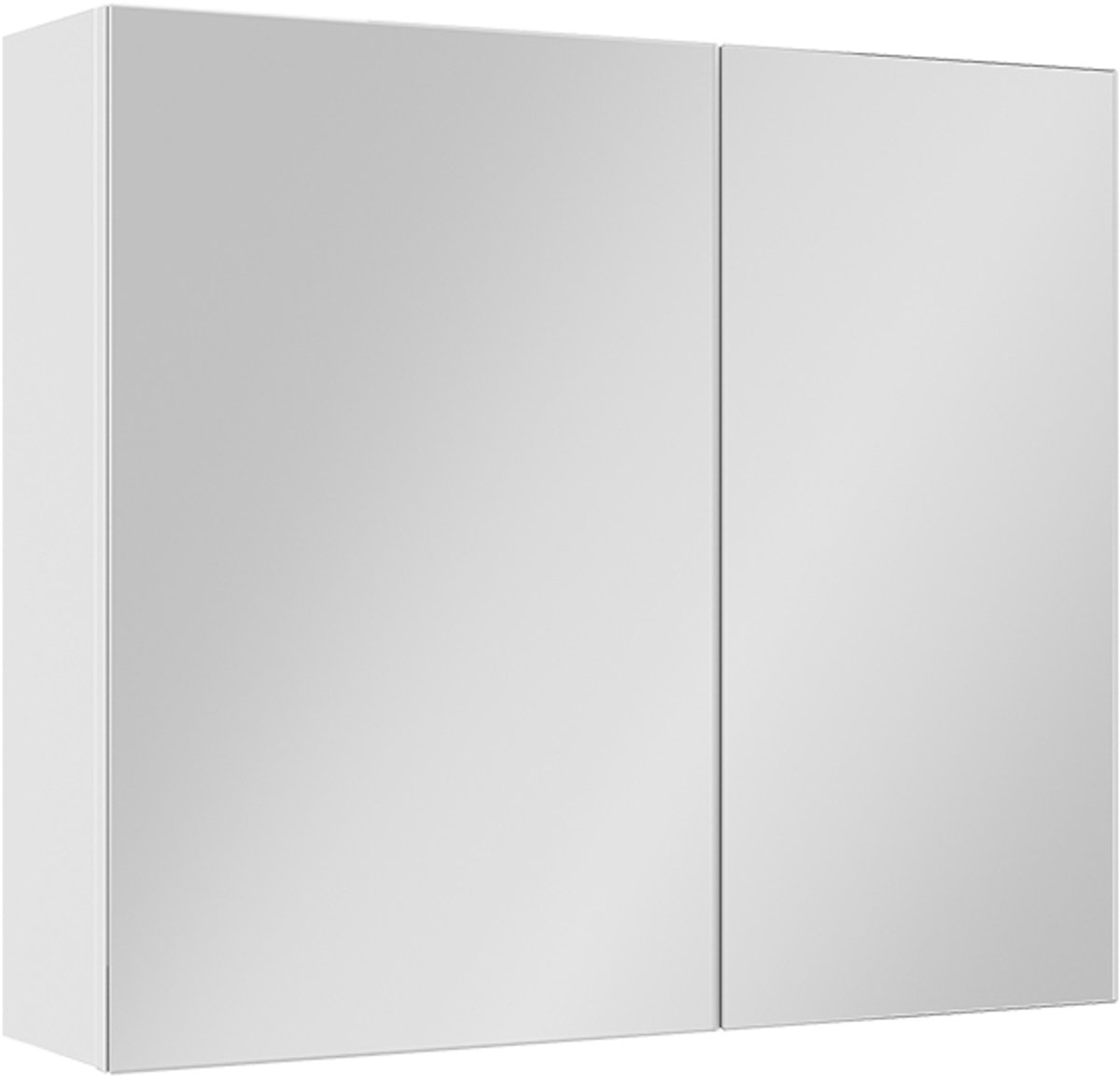 Vicco Badkamerspiegelkast Lavia, Wit, 70 x 60.2 cm