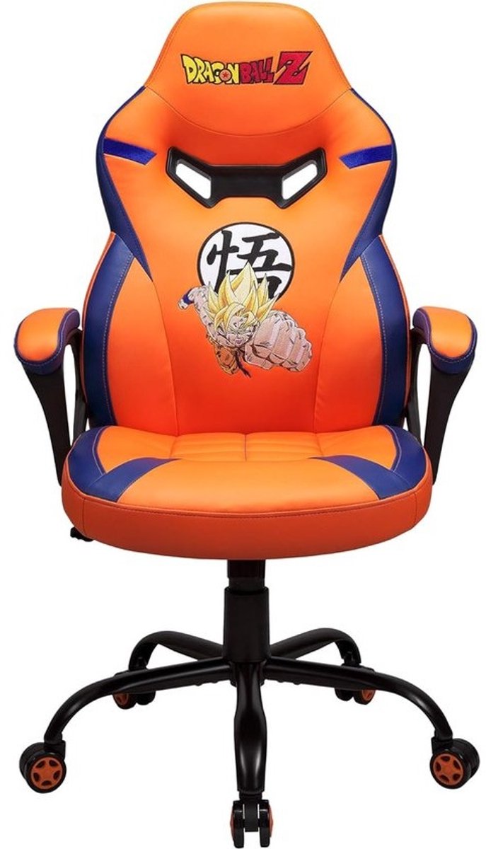 Ergonomische Gaming Stoel Junior - Zwart Goud - Nederlands Ontwerp voor Uren Speelplezier