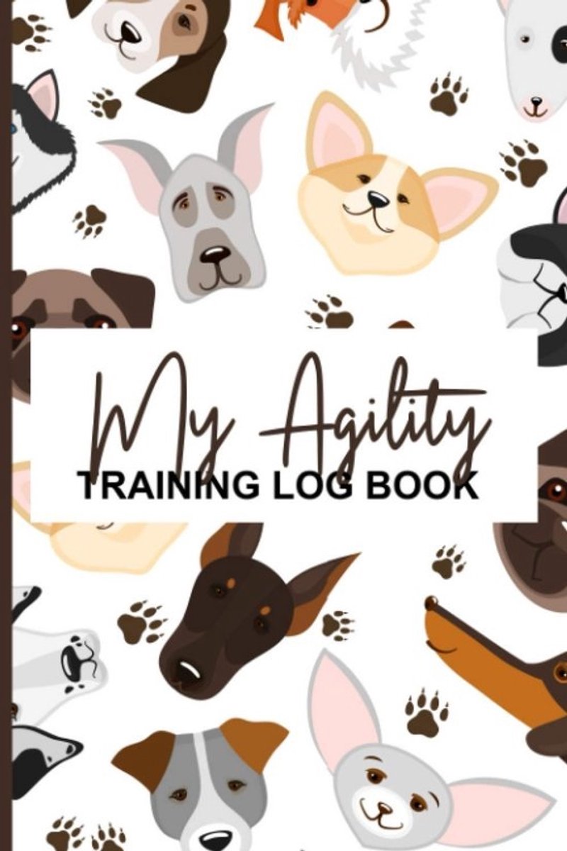 Agility Trainingsboek voor Honden - Opleiding en Activiteiten Registreren