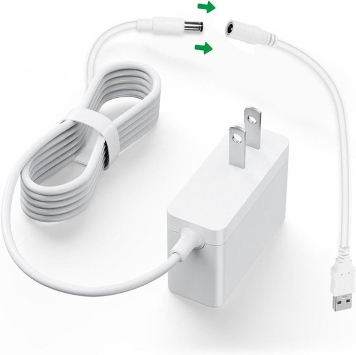 Babyschommel USB-oplaadkabel 2 m - Compatibel met meerdere modellen