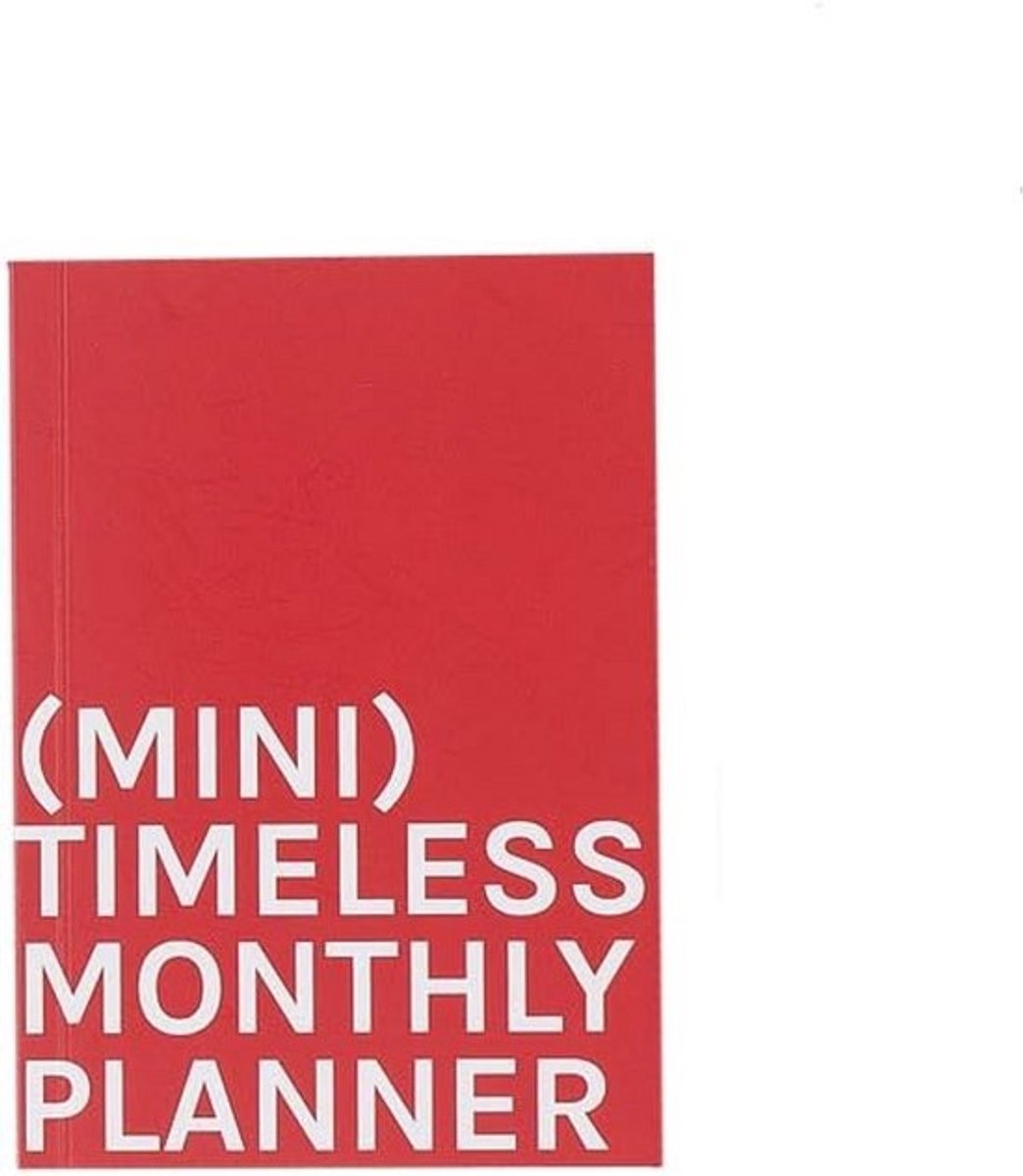 Tijdloze Mini Maandplanner A4 - Flexibele Planning zonder Vaste Data - Handig Formaat 88x125mm - Herbruikbare Agenda met Softcover - Compact en Duurzaam - Ideaal voor Dagelijks Gebruik