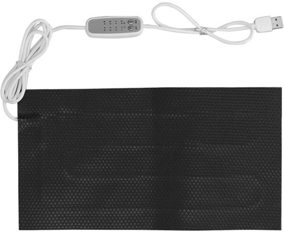 Verwarmingsmatras - Verwarmingskussen - Spierontspanning - 4 Temperatuurstanden - 15x30cm - Zwart