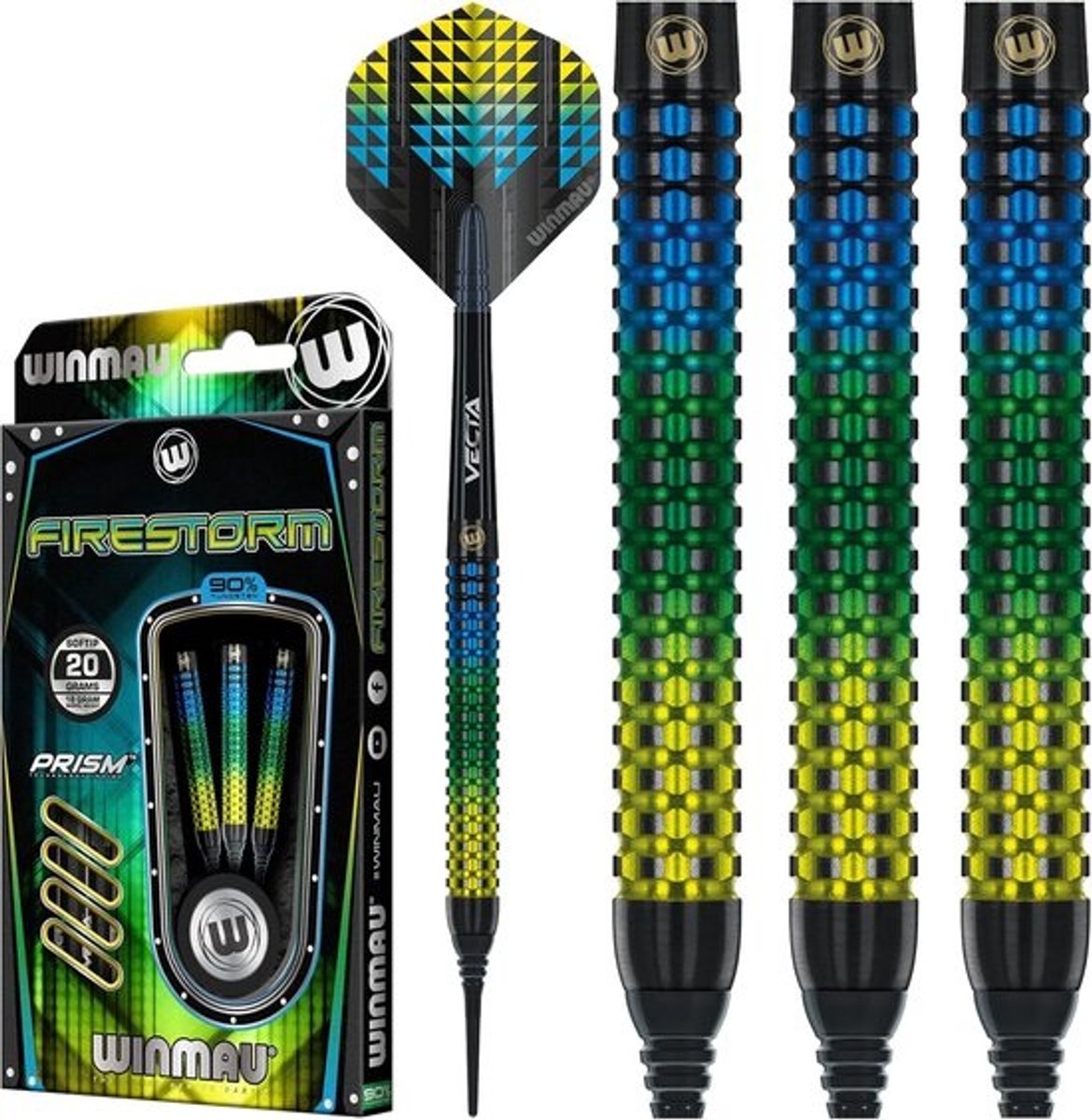 Tungsten Softip Darts Set met Flights en Stems voor Elektrische Dartborden