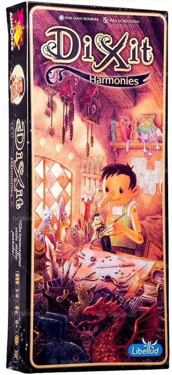 Dixit 8 Harmonies – 84 Magische Kaarten voor Creatief Verhaalplezier