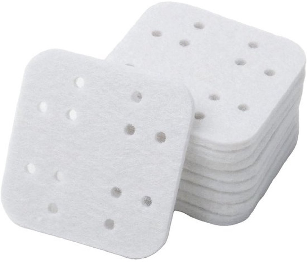 Luchtbevochtiger Pads - Minerale Absorptie Pads Vocht - Luchtkwaliteit Verbeteren - Vermindert Kalkaanslag - 16 stuks - Wit